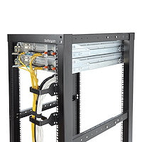Multi-Directional Vertical Server Rack 2.4x3.9" Cable Management D-Ring Hook Vertical Steel