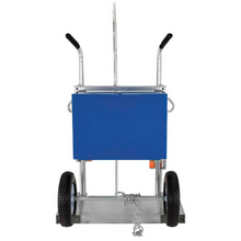 Galvanized Welding Cylinder Cart Foam-Filled Wheels CYL-2-FF-G