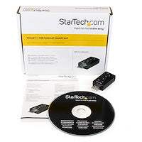 Virtual 7.1 USB Stereo Audio Adapter External Sound Card into a Turn a USB port Maximum Data Transfer 480 Mbps