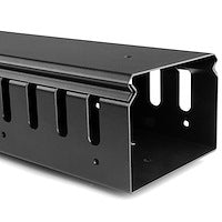 20U 3 ft Vertical Cable Organizer with Finger Ducts