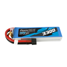 Gens Ace 3300mAh 4S1P 11.1V 45C Lipo Battery Pack With EC3 And Deans Adapter