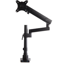 Desk Mount Monitor Arm with 2x USB 3.0 Ports Pole Mount Full Motion Single Arm Monitor