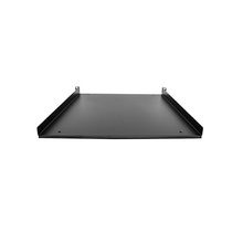 1U Universal Server Rack Mount Cantilever Shelf  20" Deep Tray Holds Upto 55lb/25kg For 19" Network Equipment Rack & Cabinet