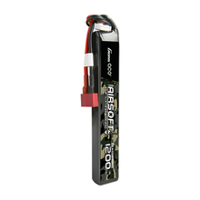 Gens Ace 1200mAh 3S1P 11.1V 25C Airsoft Battery With Dean Plug