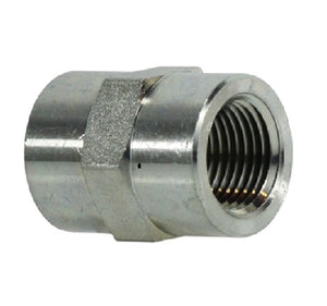 3/8" X 3/8" Pipe Coupling Steel Pipe Fittings Hydraulics 500066