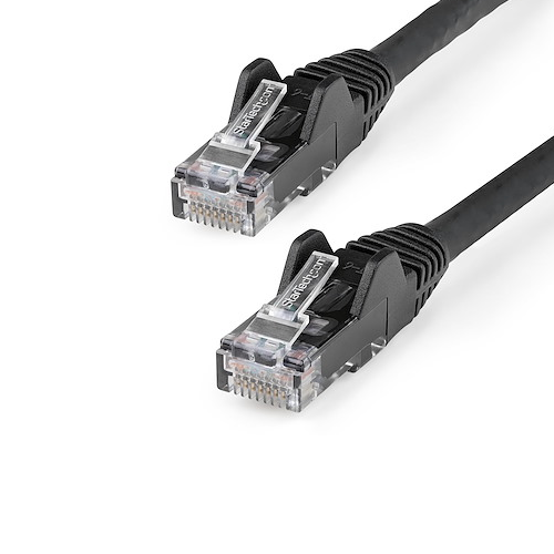 3' CAT6 6 Gigabit 650MHz 100W PoE UTP Snagless W/Strain Relief Ethernet Cable