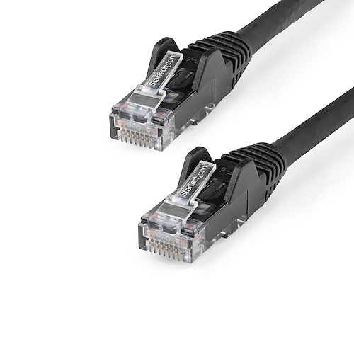 1' CAT6 6 Gigabit 650MHz 100W PoE UTP Snagless W/Strain Relief Ethernet Cable