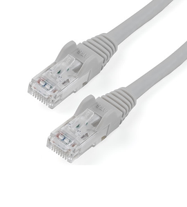 100' CAT6 6 Gigabit 650MHz 100W PoE UTP Snagless W/Strain Relief Ethernet Cable