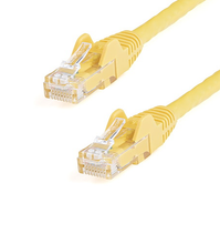 8' CAT6 6 Gigabit 650MHz 100W PoE UTP Snagless W/Strain Relief Ethernet Cable