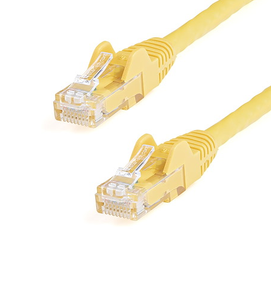 8' CAT6 6 Gigabit 650MHz 100W PoE UTP Snagless W/Strain Relief Ethernet Cable