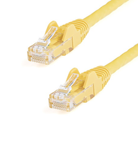 15' CAT6 6 Gigabit 650MHz 100W PoE UTP Snagless W/Strain Relief Ethernet Cable