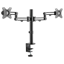 Desk Mount Dual Monitor Arm Desk Clamp VESA Compatible Monitor Mount for up to 32 inch Displays