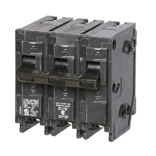 Siemens Q390 Type QP 3 Pole 90 Amp 10 kA 240 VAC Plug-In Circuit Breaker