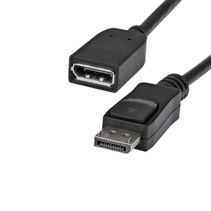 6' DisplayPort Extension Cable 4K x 2K Video HBR2 Male to Female Extension Cord 1.2 Extender Cable