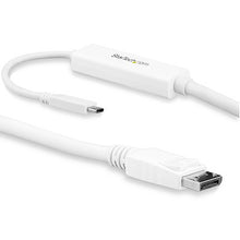 USB Type C DP Alt Mode to DP Monitor Video Cable Works w Thunderbolt 3 White CDP2DPMM3MW
