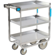 Steel Utility Cart W/3 Shelves 700 Lb Cap 38-5/8"L X 22-3/8"W X 37-1/8"H Lakeside 744