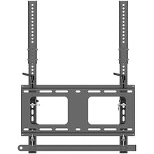 Tilting Low Profile Television Digital Signage Mount with Lockable Security Bar