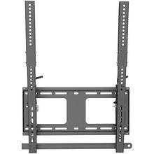 Tilting Low Profile Television Digital Signage Mount with Lockable Security Bar
