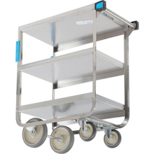 Steel Utility Cart W/3 Shelves 700 Lb Cap 38-5/8"L X 22-3/8"W X 37-1/8"H Lakeside 744