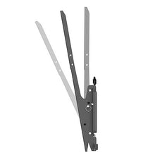 Tilting Low Profile Television Digital Signage Mount with Lockable Security Bar