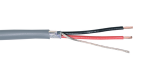 Belden 5201FE 16 AWG 3C CMR Riser Foil Shield 300V Commercial Audio System Cable