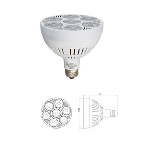 High-output Led Par Lamps E26 55W 60K 120V 45D UL Listed