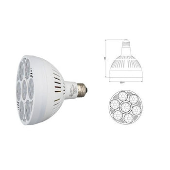 High-output Led Par Lamps E26 55W 55K 100-277V 45D UL Listed