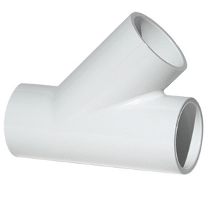 1-1/4" Socket Connection Schedule-40 PVC Wye 475-012S
