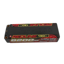 Gens Ace Redline Series 8200mAh 2S1P 7.6V 130C HardCase HV Lipo Battery