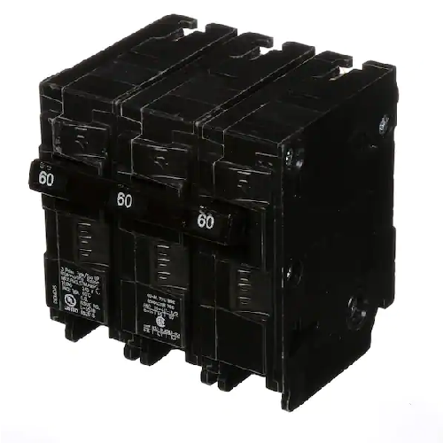 Siemens Q360 Type QP 3 Pole 60 Amp 240 VAC 10 kA Plug In Circuit Breaker