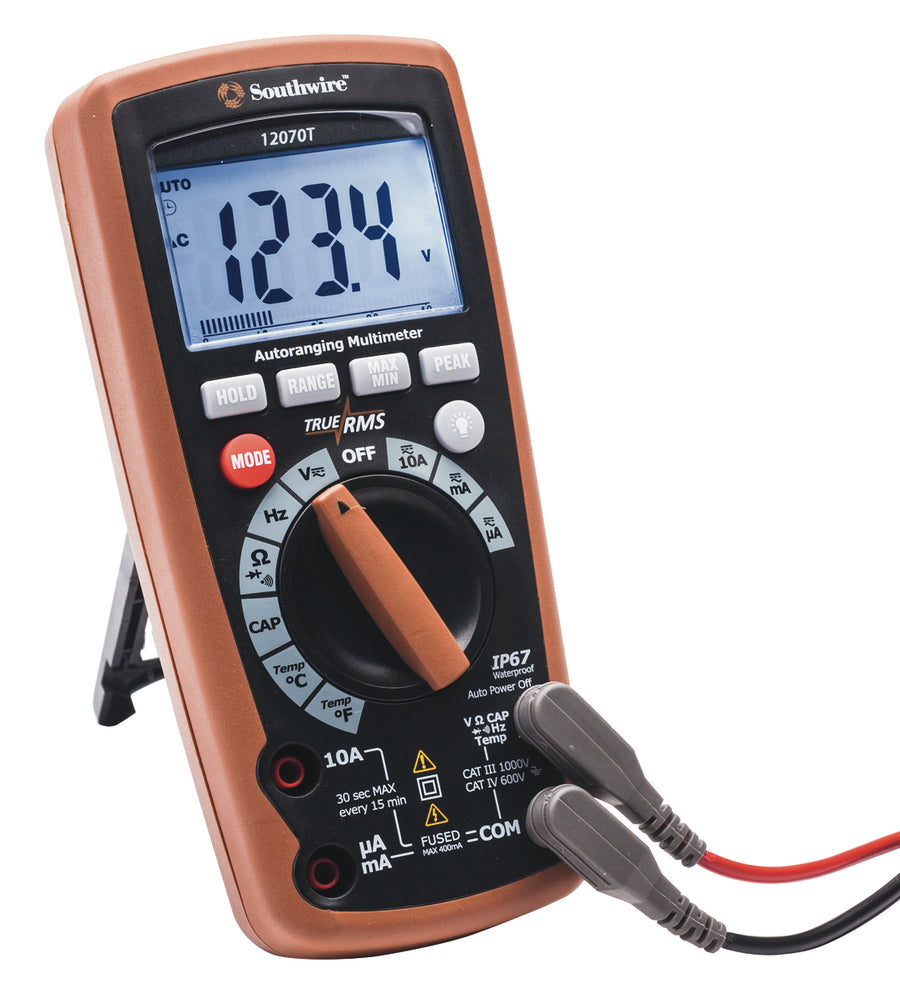 True Rms Auto Range Multimeter Discontinued 12070T
