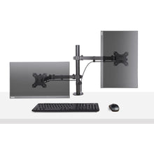 Adjustable Laptop Arm Mount C clamp Grommet Mount Black