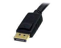 6ft 4" 1 USB DisplayPort KVM Switch Cable w/ Audio & Microphone