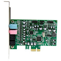 7.1 Channel Sound Card PCI Express 24-bit 192KHz Add Digital Optical Surround Sound Steel