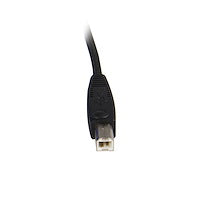 10 ft 2" 1 Universal USB Equipped Computers KVM Cable Using a Single Cable