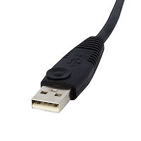 15ft 4" 1 USB Dual Link DVI-D KVM Switch Cable w/ Audio & Microphone