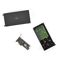 Thunderbolt 3 PCIe Expansion Chassis with DisplayPort PCIe x16 DisplayPort Connection to MacBook or Laptop