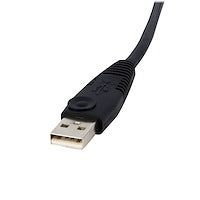 6ft KVM Cable for DVI and USB KVM Switches with Audio & Microphone