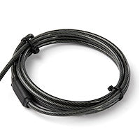 3-in-1 Universal Laptop Cable Lock Keyed Laptop/Desktop Security Cable Lock 6.5ft Push-to-Lock Button