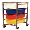 Quad Tote Cart DC Tech Fully Welded Aluminum DL102008
