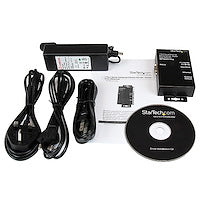 1 Port RS232 Serial Ethernet Device Server Ethernet or Power over Ethernet (POE) 10/100Mbps RJ45 LAN port