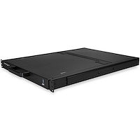 16 Port Rackmount KVM Console w/ 6ft Cables Integrated KVM Switch w/ 17" LCD Monitor Fully Featured Black