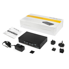 4 Port DisplayPort KVM Switch 4K 60Hz Single Display Dual Port UHD DP 1.2 USB KVM Switch with Integrated USB 2.0 Hub & Audio
