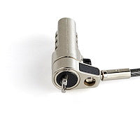 Laptop Cable Lock Nano Slot Compatible 4 Digit Combination Security Cable Lock 6.5ft Serialized Anti-Theft Vinyl