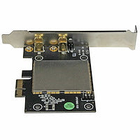 PCI Express AC600 Wireless-AC Network Adapter 802.11ac With Dual Band 2.4/5 GHz Frequencies and up to 433 Mbps