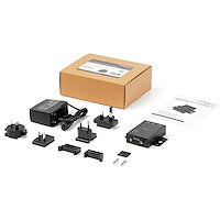 1-Port Serial-to-IP Ethernet Device Server RS232 Serial Device Over an IP Network Aluminum
