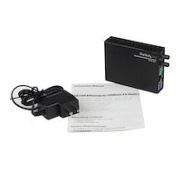 10/100 Multi Mode Fiber Copper Fast Ethernet Media Converter ST 2 km over Multi Mode ST fiber