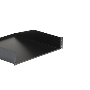 2U Server Rack Shelf Universal Mount Heavy Duty Steel 18" Deep Cantilever Tray Holds Upto 125lbs For 19" Network Equipment Rack & Cabinet