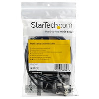 Laptop Cable Lock with Keys Keyed Security Cable Lock for Compatible K-Slot 6ft Coated Steel Cable Lock