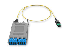 Port Breakout Module Edge 8F LC Duplex Bend-improved Single-mode (OS2) Universal Polarity Corning ECM8-04E8-GE8B-010F